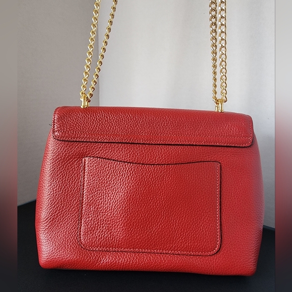 Coach Tammie 2Way Satchel, Red, 2021, EUC - Picture 3 of 9